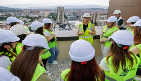 СТУДЕНТКИ ОД КОСОВО И МАКЕДОНИЈА ВО ПОСЕТА НА „DIAMOND OF SKOPJE“ Лимак повторно дел од иницијативата Global Engineer Girls